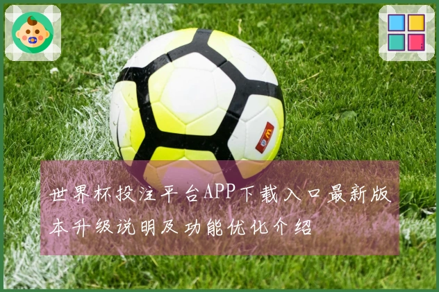 世界杯投注平台APP下载入口最新版本升级说明及功能优化介绍