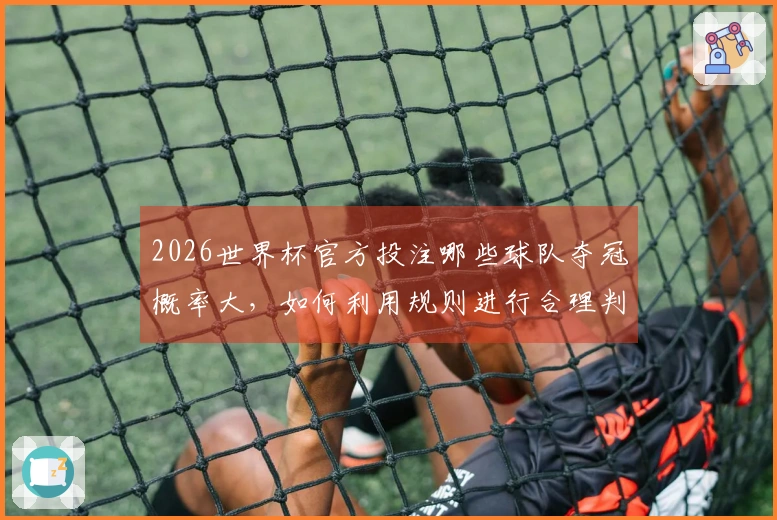 2026世界杯官方投注哪些球队夺冠概率大，如何利用规则进行合理判断